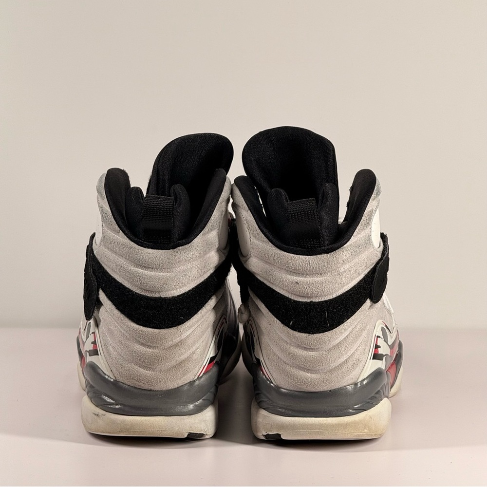 Air Jordan 8 Retro Bugs Bunny White Black True Red Men's Size 12 - 305381-103 - Picture 10 of 15